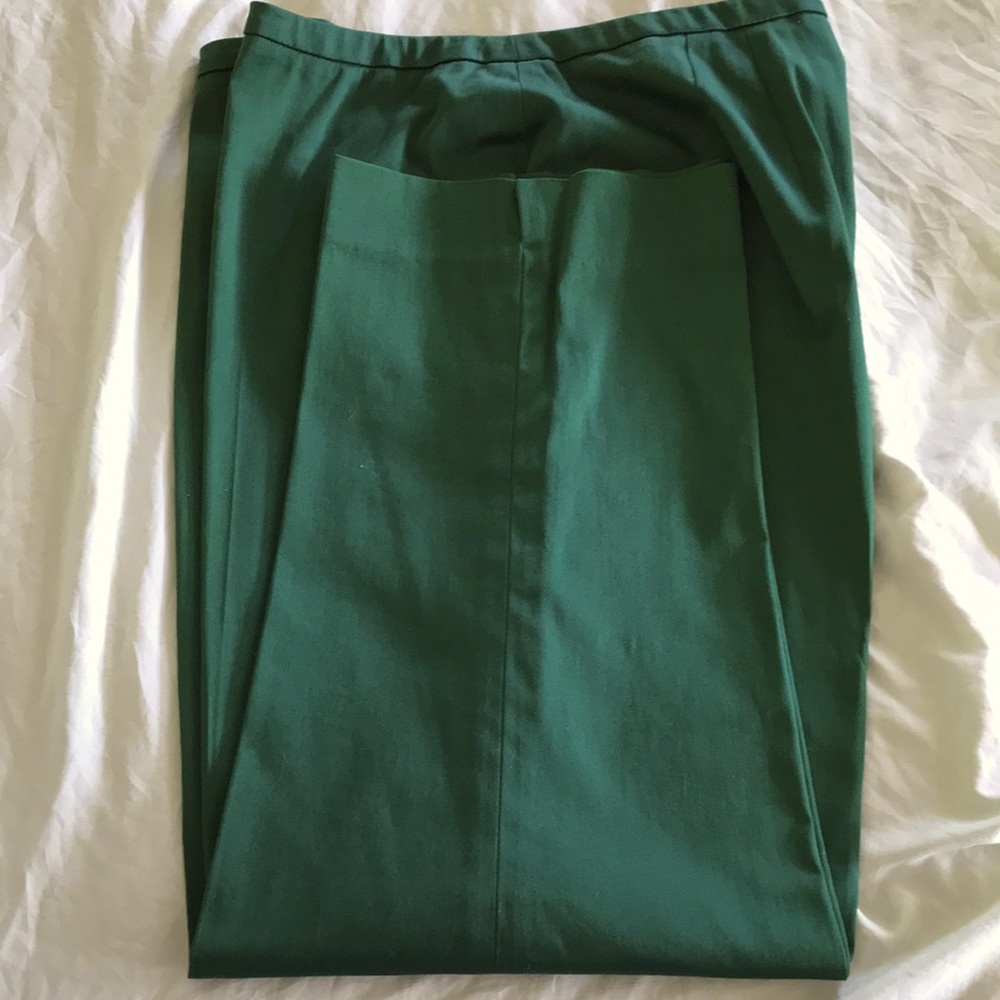 Jones New York Sz 12 Emerald Green Pant Sz 12